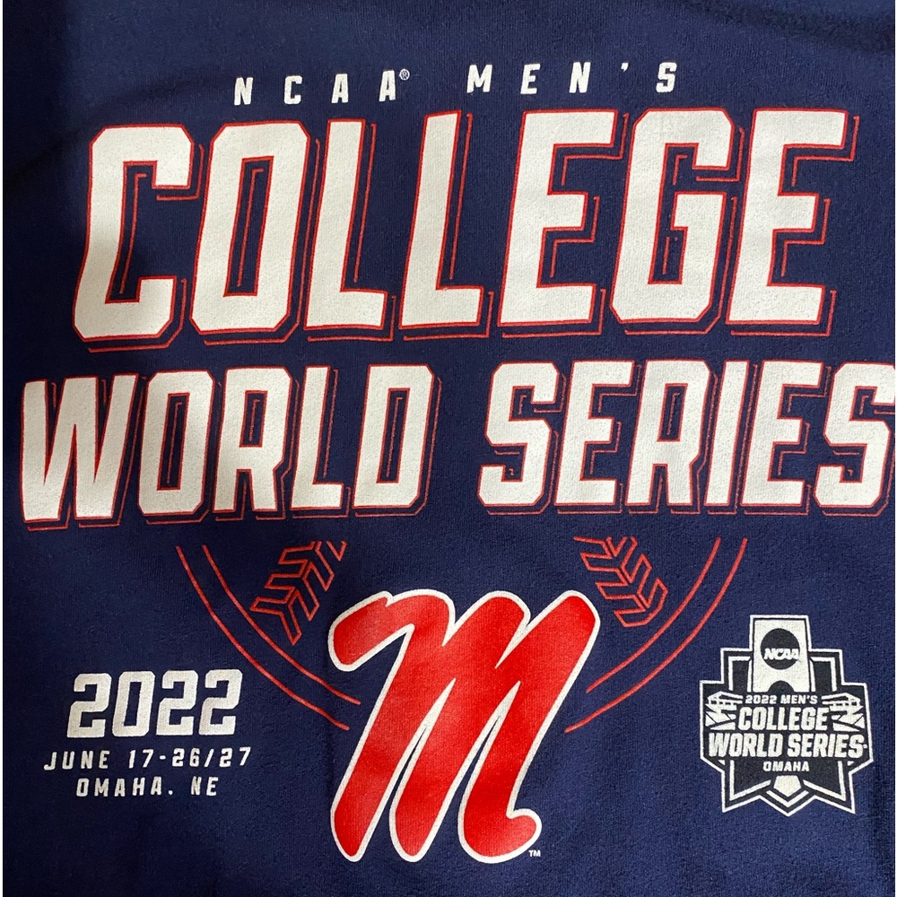 Men’s College World Series Ole Miss/University of Mississippi T-Shirt